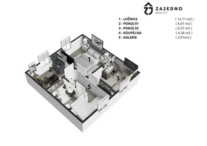 Prodej rodinného domu, Ivančice, 79 m2