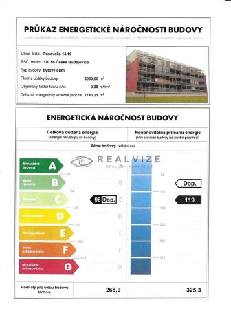 Pronájem bytu 3+kk, České Budějovice, Pasovská, 84 m2
