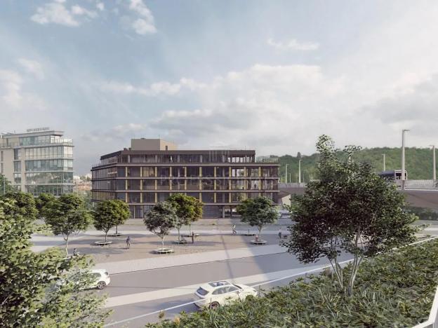 Pronájem kanceláře, Praha - Hlubočepy, Strakonická, 214 m2