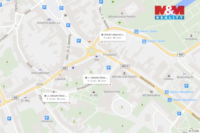 Prodej bytu 2+1, Holešov, nám. Svobody, 60 m2