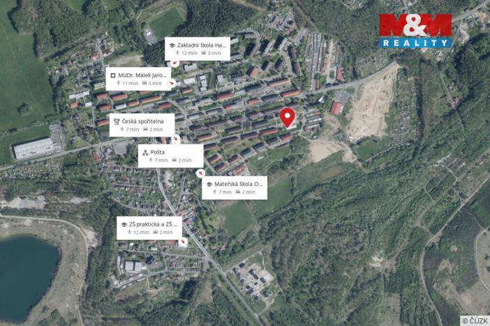 Prodej bytu 1+1, Habartov, Gagarinova, 36 m2