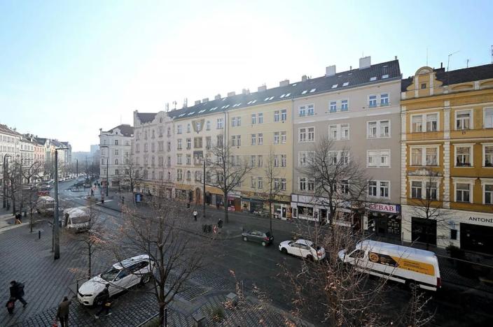 Pronájem bytu 1+1, Praha - Vršovice, Moskevská, 37 m2