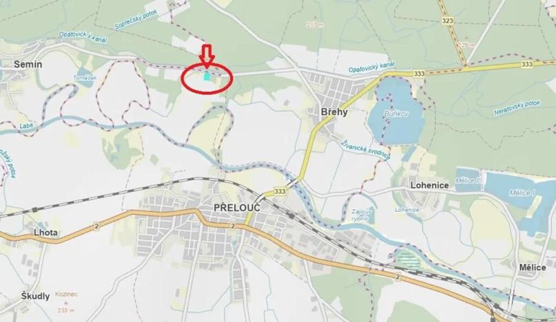 Prodej podílu lesa, Břehy, 2081 m2