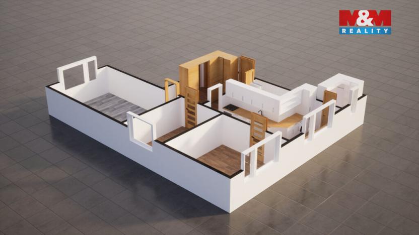 Prodej bytu 3+1, Jablonec nad Nisou, Lužická, 69 m2