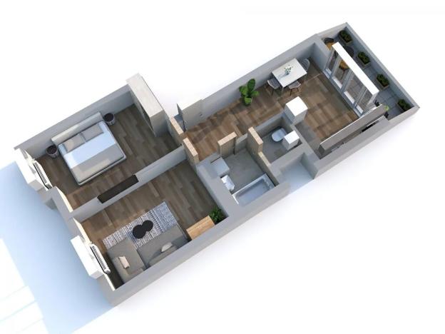 Prodej bytu 2+1, Brno, 45 m2