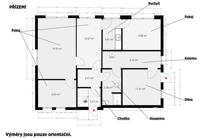 Prodej rodinného domu, Sosnová, 235 m2