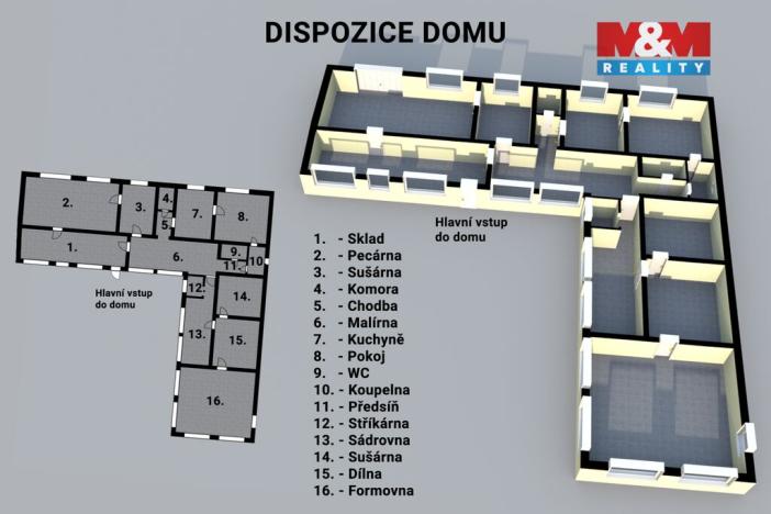 Prodej rodinného domu, Bohuslavice u Zlína, 298 m2