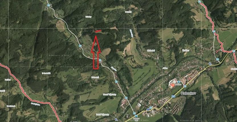 Prodej louky, Halenkov, 5620 m2