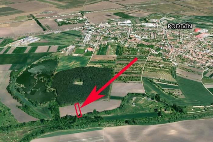 Prodej pole, Podivín, 1723 m2