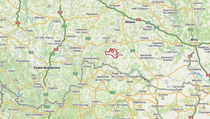 Prodej pole, Dačice - Dačice I, 5516 m2