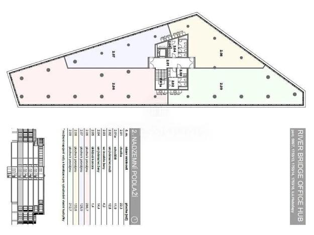 Pronájem kanceláře, Praha - Hlubočepy, Strakonická, 761 m2