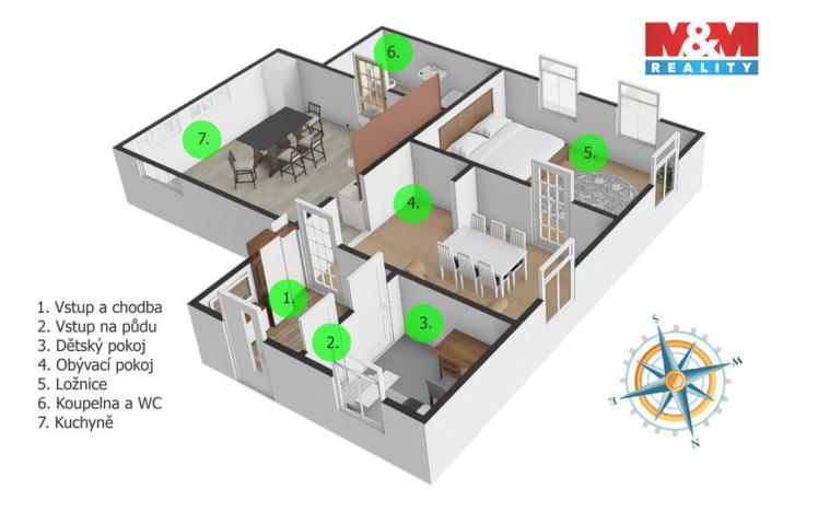 Prodej chalupy, Oudoleň, 70 m2
