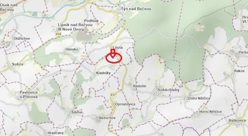 Prodej podílu pole, Kladníky, 2536 m2