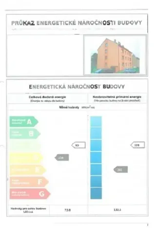 Prodej bytu 3+1, Pacov, Nádražní, 73 m2