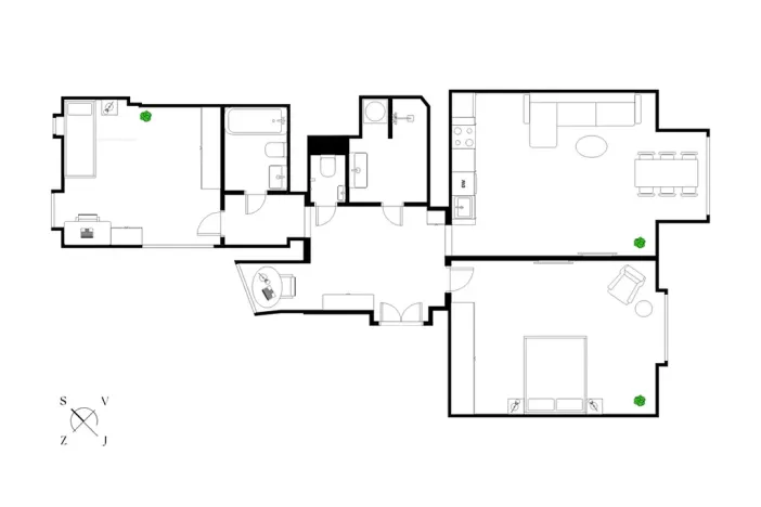 Prodej bytu 3+kk, Praha - Žižkov, Slavíkova, 87 m2
