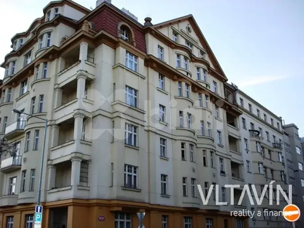 Pronájem bytu 1+kk, Praha - Vinohrady, Slezská, 45 m2