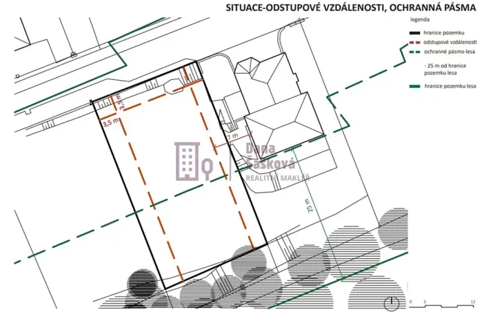 Prodej pozemku pro bydlení, Dačice, U Třech křížů, 713 m2