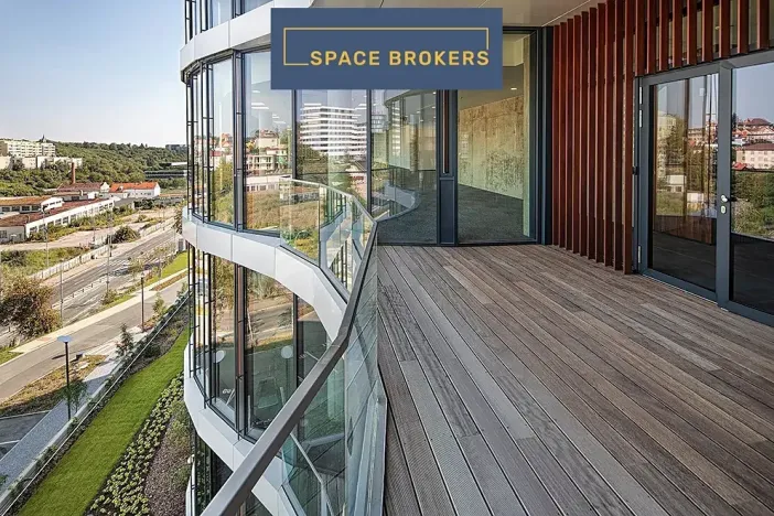 Pronájem kanceláře, Praha, Radlická, 1000 m2