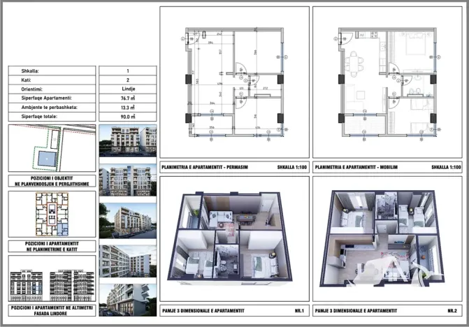 Prodej bytu 3+kk, Golem, Albánie, 90 m2