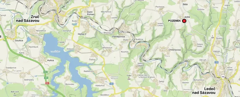 Prodej pozemku pro bydlení, Jedlá, 2598 m2