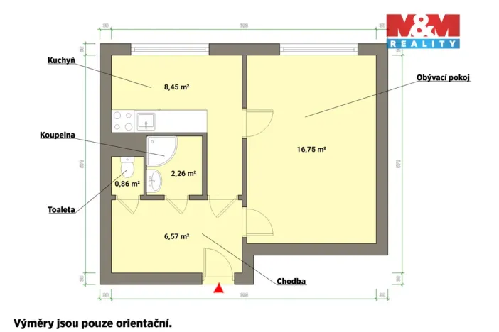 Prodej bytu 1+1, Františkovy Lázně, Otakara Březiny, 35 m2