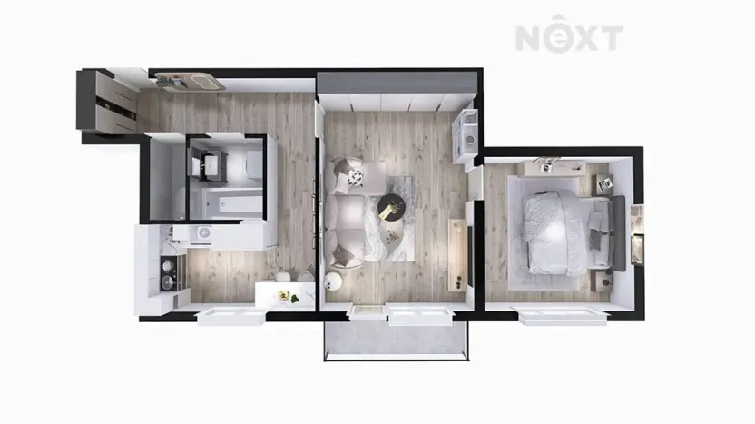 Prodej bytu 2+1, Přerov, bří Hovůrkových, 50 m2