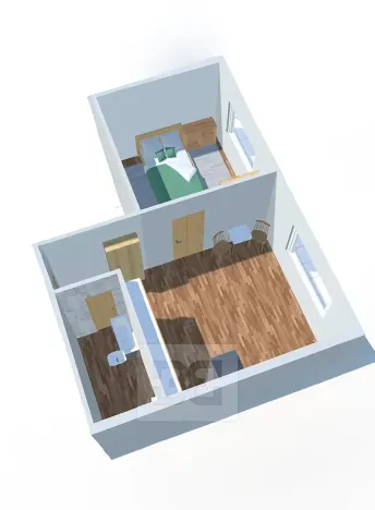 Pronájem bytu 2+kk, Karlovy Vary, 38 m2