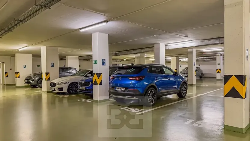 Pronájem garážového stání, Praha - Žižkov, Pitterova, 13 m2