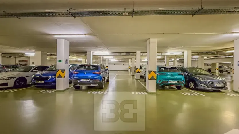 Pronájem garážového stání, Praha - Žižkov, Pitterova, 13 m2