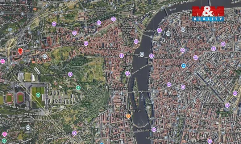 Prodej bytu 2+kk, Praha - Střešovice, Za Pohořelcem, 114 m2