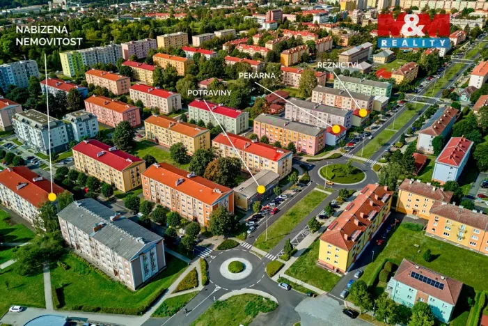 Prodej bytu 3+1, Ostrov, Vančurova, 68 m2