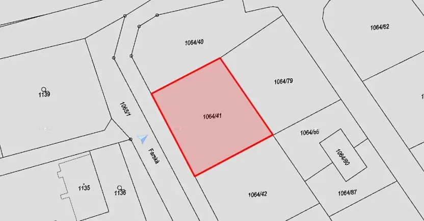 Prodej pozemku, Havířov, Farská, 1032 m2