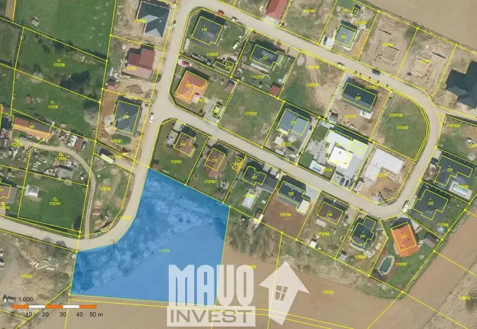 Prodej pozemku pro bydlení, Dobev, 1000 m2