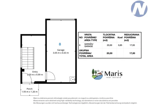 Prodej bytu 3+1, Ližnjan, Chorvatsko, Kazali, 57 m2
