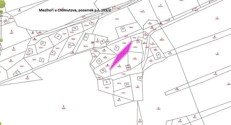 Prodej lesa, Blatno, 264 m2