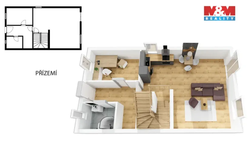 Prodej rodinného domu, Slatina, 128 m2