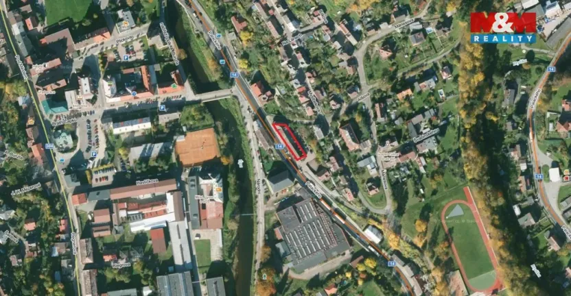 Pronájem bytu 1+1, Úpice, Palackého, 41 m2