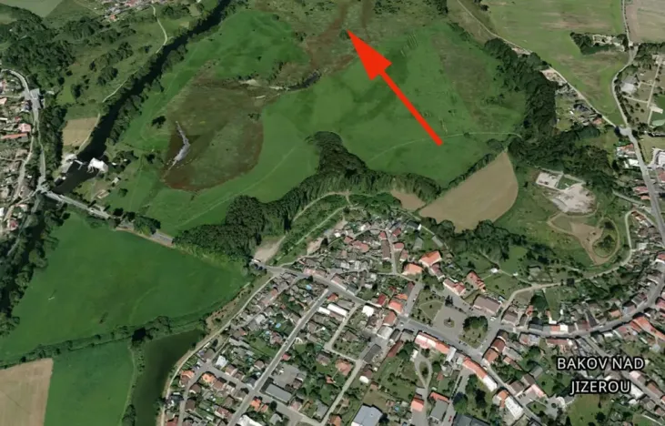 Prodej podílu louky, Bakov nad Jizerou, 1054 m2