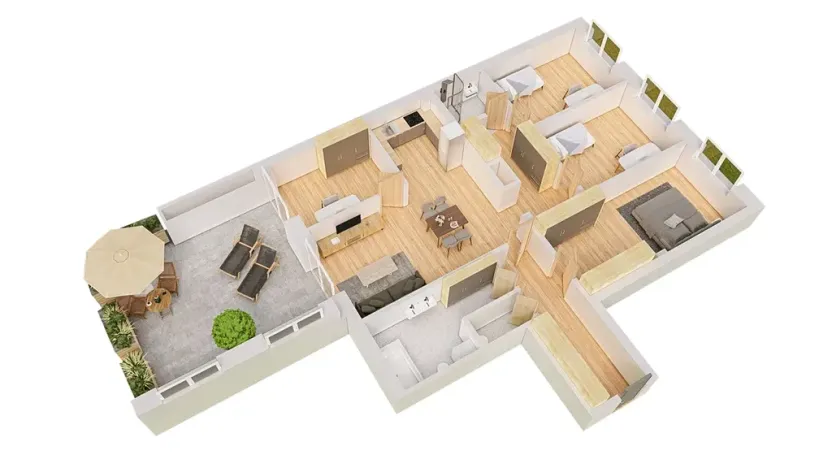 Prodej bytu 5+kk, Praha - Hostavice, Českobrodská, 119 m2