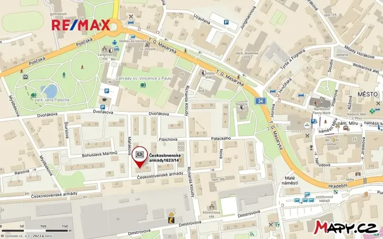 Prodej bytu 2+1, Svitavy, Československé armády, 57 m2