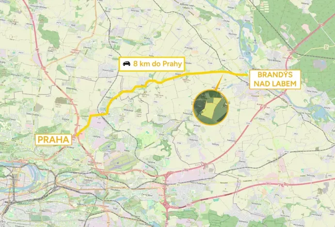 Prodej pole, Brandýs nad Labem-Stará Boleslav, 100563 m2