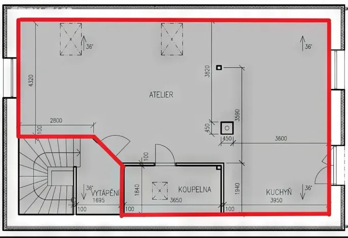 Pronájem bytu 1+kk, Plzeň, Bezová, 75 m2