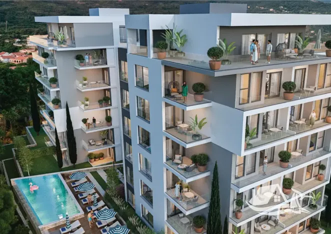 Prodej bytu 2+kk, Dobrá Voda, Černá Hora, 49 m2