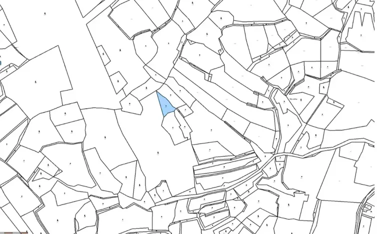 Dražba pozemku, Zálezly, 1482 m2