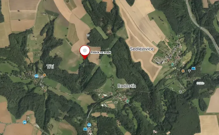 Prodej louky, Sychrov, 4569 m2