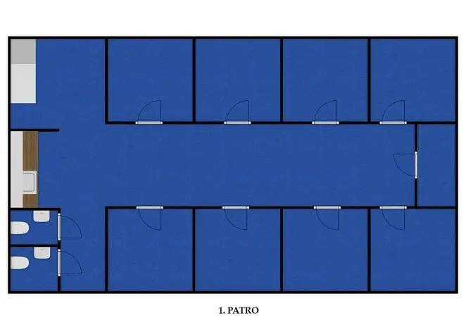 Pronájem kanceláře, Brno, Cimburkova, 182 m2