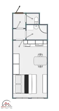 Pronájem bytu 1+kk, Ostrava, Palackého, 29 m2