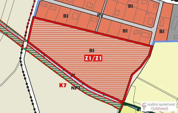 Prodej pozemku pro bydlení, Rožďalovice, 820 m2