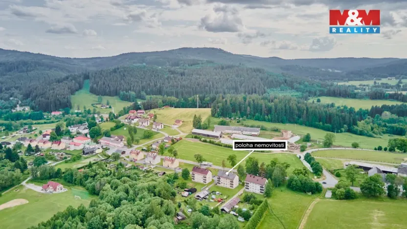 Prodej bytu 2+1, Horní Vltavice, 49 m2