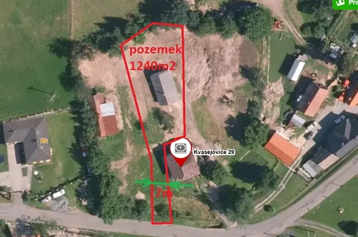 Prodej pozemku pro bydlení, Sedlec-Prčice, 1240 m2